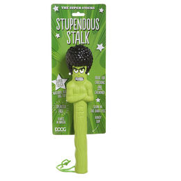 Produktbild von DOOG The Supersticks Incredible Stalk Kauspielzeug für Hunde aus Kunststoff Grün 28cm