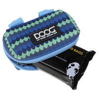 Produktbild von DOOG Walkie Pouch Pluto Gürteltasche und Beutelspender in Blau inklusive 20 Kotbeuteln - 20 Stk.