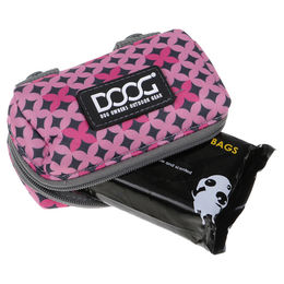 DOOG Walkie Pouch Toto Beutelspender aus Neopren in Rosa inklusive 20 Hundekotbeuteln - 20 Stk. – Bild 1 von 2