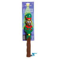 Produktbild von DOOG Weihnachts-Apportierspielzeug Grumpy Elfstick für Hunde aus Gummi splitterfrei und schwimmfähig