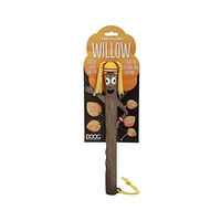Produktbild von DOOG Willow Apportierstab für Hunde aus splitterfreiem Gummi in Braun