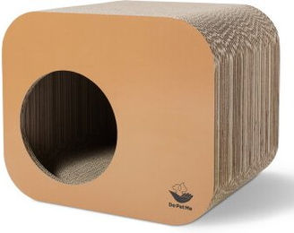 DoPetMe Kratztonne Scratching Cube für Katzen in Braun – Bild 1 von 1