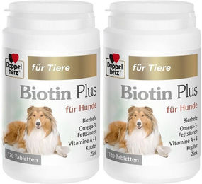 Doppelherz Biotin Plus Haut-Fell-Supplement für Hunde in Tablettenform – Bild 1 von 2