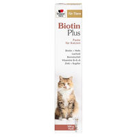 Produktbild von Doppelherz Biotin Plus Paste für Katzen mit Vitaminen und Spurenelementen zur Unterstützung von Haut und Fell 100 g