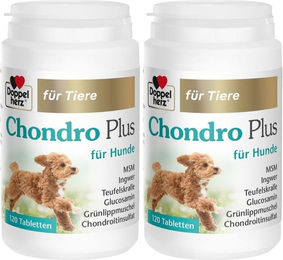 Produktbild von Doppelherz Chondro Plus Gelenk-Supplement für Senioren Hunde in Tablettenform