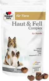 Doppelherz für Tiere Haut & Fell Complex Nahrungsergänzung für Hunde 60 Chews - 180 g – Bild 1 von 9