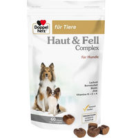 Produktbild von Doppelherz für Tiere Haut & Fell Complex Nahrungsergänzung für Hunde 60 Chews - 180 g
