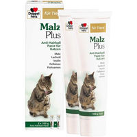 Produktbild von Doppelherz für Tiere Malz Plus Paste zur Unterstützung der Verdauung und gegen Haarballen für Katzen 200g