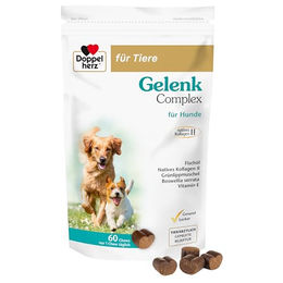 Doppelherz Gelenk Complex für Hunde mit Omega-3 Fettsäuren und Vitamin E 60 Chews – Bild 1 von 6