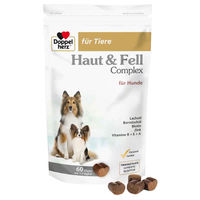 Produktbild von Doppelherz Haut & Fell Complex Kautabletten für Hunde 60 Stück