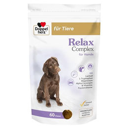 Doppelherz Relax Complex Beruhigungs-Leckerlis für Hunde 60 Stück - 60 x 190 g – Bild 1 von 6