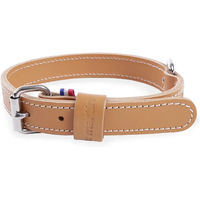 Produktbild von Doppellagiges Hundehalsband aus Naturleder von Martin Sellier 25/55 cm