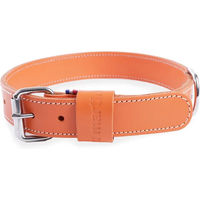 Produktbild von Doppellagiges Lederhalsband für Hunde Martin Sellier Orange 35/75