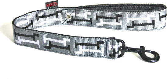 Produktbild von Doppelleine für Hunde Martin Sellier Clepsy aus Nylon in Grau XL