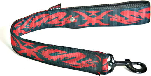 Produktbild von Doppelleine für Hunde Martin Sellier Dragon Rot Nylon XL