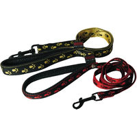 Produktbild von Doppelleine für Hunde Martin Sellier Patte Gurtband XL