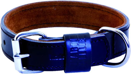 Produktbild von Doppeltes Hundehalsband Martin Sellier aus Leder in Schwarz 40/70 cm
