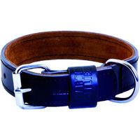 Produktbild von Doppeltes Hundehalsband Martin Sellier aus Leder in Schwarz 40/70 cm