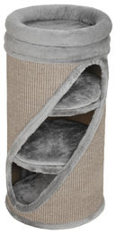 Dopwii Kratztonne für Katzen 75 cm hoch mit 3 Höhlen, Sisal-Kratzflächen und waschbarem Plüschbett – Bild 1 von 1