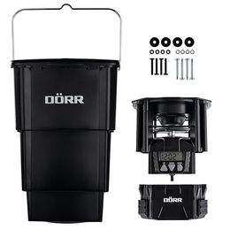 DÖRR Futterautomat Compact mit Behälter für Fische und Wildtiere Schwarz aus Kunststoff – Bild 1 von 7