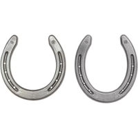Produktbild von Double S Hufeisen Double S Quarter Silber Grau