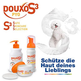 DOUXO S3 Pyo Pads Hypoallergene Reinigungspads aus Baumwolle für Hunde und Katzen 30 Stück - 3 x 30 Stk. – Bild 1 von 5