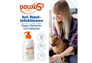 DOUXO S3 PYO Shampoo für Hunde und Katzen zur Pflege bei Bakterien und Hefepilzen 200 ml - 200 ml – Bild 1 von 3
