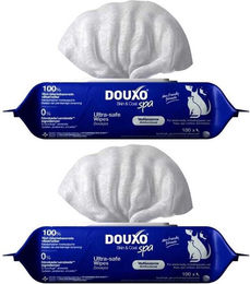 DOUXO SPA Feuchttücher für Haut und Fell hypoallergen – Bild 1 von 2