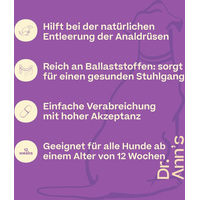 Produktbild von Dr. Ann's Anal Gland Support Kapseln für Welpen 3 x 30 Stück