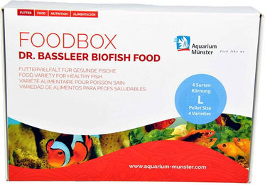 Dr. Bassleer Biofish Foodbox L Bio Fischfutter Granulat 4x60g - 4 x 60 g – Bild 1 von 7