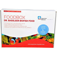 Produktbild von Dr. Bassleer Biofish Foodbox L Bio Fischfutter Granulat 4x60g - 4 x 60 g
