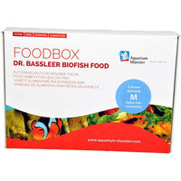 Produktbild von Dr. Bassleer Biofish Foodbox M Bio Fischfutter Granulat 240g - 4 x 60 g
