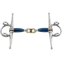 Produktbild von Dr. Bristol Trust Equestrian Schenkeltrense Sweet Iron Full Cheek Gag 16