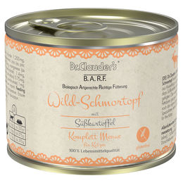 Dr. Clauder BARF Cat Wild Stückchen in Sauce Adult 6x200g mit hohem Fleischanteil - 6 x 200 g – Bild 1 von 2