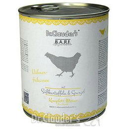 Dr. Clauder's BARF Hühnerdieb Hund Getreidefrei Monoprotein mit hohem Fleischanteil 6 x 800 g - 6 x 800 g – Bild 1 von 2