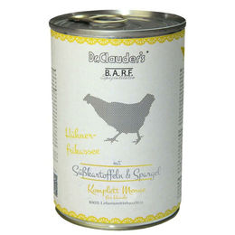 Dr. Clauder's BARF Komplett Menue Hühnerfrikassee Monoprotein Hypoallergen für Hunde 6 x 400 g - 6 x 400 g – Bild 1 von 3