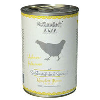 Produktbild von Dr. Clauder's BARF Komplett Menue Hühnerfrikassee Monoprotein Hypoallergen für Hunde 6 x 400 g - 6 x 400 g