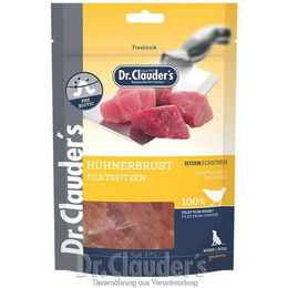 Dr. Clauder's Best Choice Hühnerfiletstreifen Trockenfleisch für Hunde 80g – Bild 1 von 1