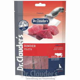 Dr. Clauder's Best Choice Hundesnack Rinderfiletstücke 80g – Bild 1 von 2