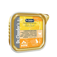 Produktbild von Dr. Clauder's Best Pearls Katzen Nassfutter Geflügel Mix in Soße 32 x 100g - 32 x 100 g