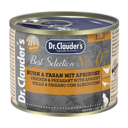 Dr. Clauder's Best Selection Adult Katzenfutter Huhn und Fasan mit hohem Fleischanteil 6 x 200 g - 6 x 200 g – Bild 1 von 2
