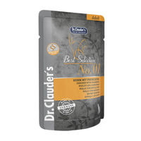 Produktbild von Dr. Clauder's Best Selection Adult No. 1 Katzen Nassfutter Huhn mit Preiselbeeren Stückchen in Sauce Monoprotein mit hohem Fleischanteil 16 x 85 g - 16 x 85 g
