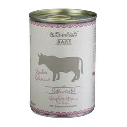 Dr. Clauder's Cat BARF Katzen Nassfutter Rind Monoprotein Hypoallergen Stückchen in Sauce 6 x 400 g - 6 x 400 g – Bild 1 von 2