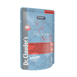 Produktbild von Dr. Clauder's Cat Best Selection Adult Katzenfutter Huhn und Rind 16x85g - 16 x 85 g