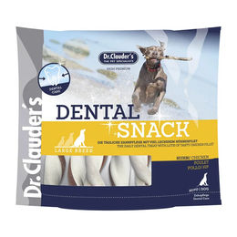 Dr. Clauder's Dental Snack Hund Huhn Large Breed Adult mit hohem Fleischanteil 1000 g - 500 g – Bild 1 von 7