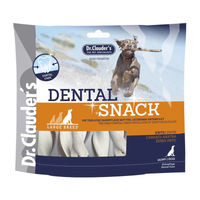 Produktbild von Dr. Clauder's Dental Zahnpflege-Snack Hund Ente und Rind Large Breed Adult ohne Zucker 500 g - 2 x 500 g