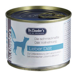 Dr. Clauder's Diät LPD Leberdiät Nassfutter für Hunde 6 x 200 g - 6 x 200 g – Bild 1 von 5