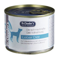 Produktbild von Dr. Clauder's Diät LPD Leberdiät Nassfutter für Hunde 6 x 200 g - 6 x 200 g