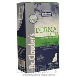 Produktbild von Dr. Clauder's Dog Hair & Skin Derma Plus Forte Haut-Fell-Supplement für Hunde als Liquid - 100 ml