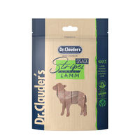 Produktbild von Dr. Clauder's Hundesnack Lammfleischstripes Small Monoprotein mit hohem Fleischanteil 80g - 80 g